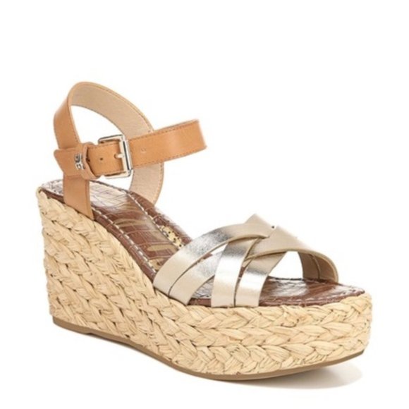 Sam Edelman Shoes - Sam Edelman Darline Espadrille Wedge Sandals NEW